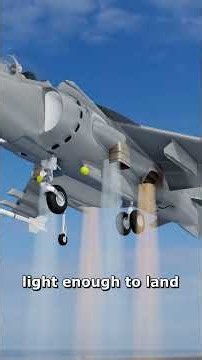 Why the Harrier Sprays Water Into Its Own Engine