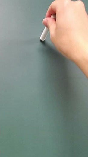 [Blackboard] How to draw dotted lines with chalk