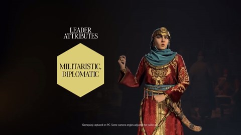 Civilization 7 official Sayyida al Hurra trailer