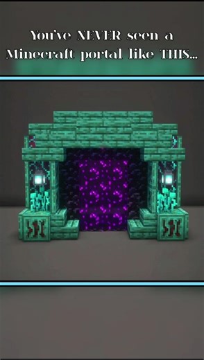 Best Minecraft Portal 🔥 #minecraft #shorts