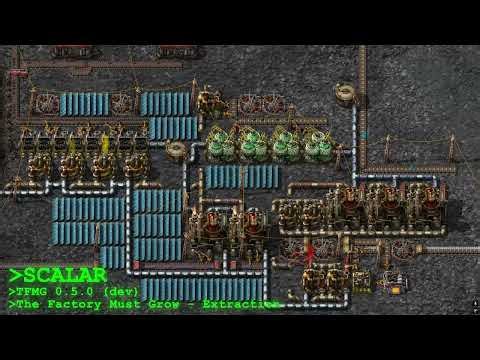 SCALAR- Factorio TFMG Extraction track 3