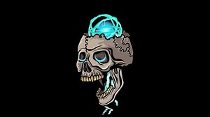 Animated Gothic Halloween Skull Effects Stock Footage Video (100% Royalty-free) 1107830167 | Shutterstock