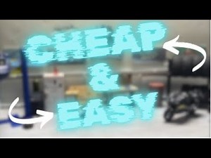 Making A Scale Garage (Cheap/Easy)