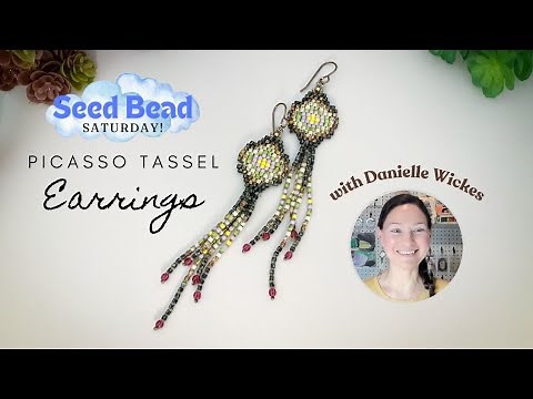 Create the Picasso Tassel Earrings with Danielle Wickes!