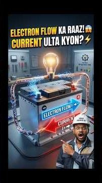 Electron Kaise Flow Karta Hai? | Voltage and Circuit Explained | Electrical Engineering Basics #2