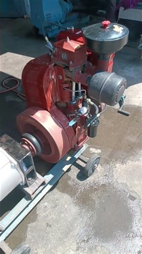 8 kw handle start generator #powergenerator #automobile