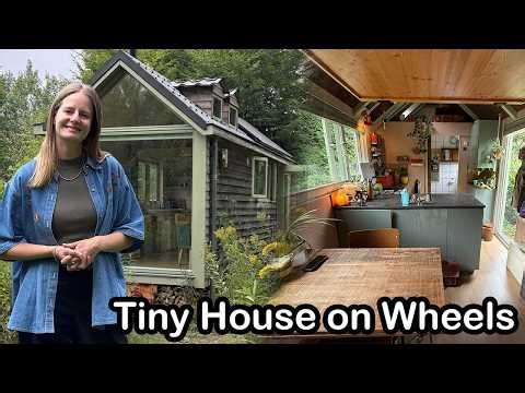 WOMAN Builds Amazing Tiny House on Truck Trailer for Just $35k