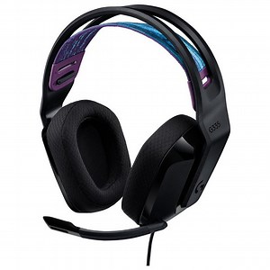 Buy Logitech G335 Wired Gaming Headset - Black | Gaming headsets | Argos