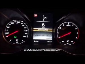 How to deactivate the traction control and ESP of the Mercedes Classe C.