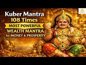 Powerful Kuber Mantra 108 Times | Wealth, Success , Divine Blessings & Prosperity | With Lyrics