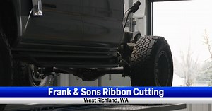 Grand opening of Frank and Sons Auto Body in West Richland