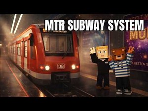Minecraft MTR ★ Realistisches U-Bahn- & Bahnnetz