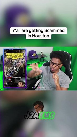 OMG... y'all are getting scammed in Houston #trending #houston #springbreak2026 #reaction