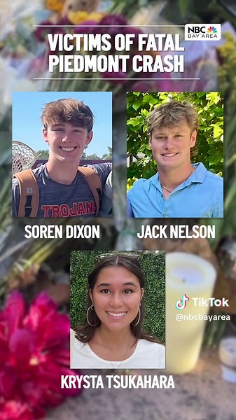 Three Victims Identified in Deadly Piedmont Crash