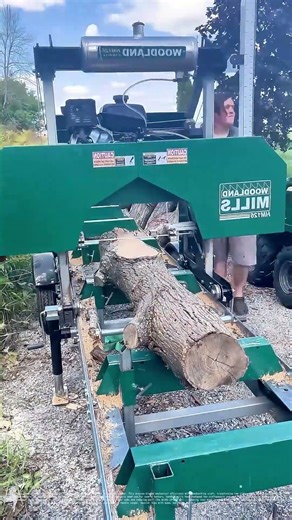 Bandsaw Precision: How a Horizontal Mill Transforms Logs into Lumber