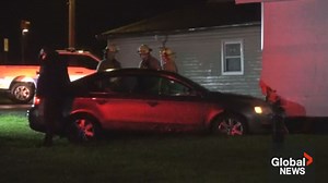 No injuries reported after car hits garage in Cavan-Monaghan Township
