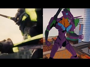 Shin Godzilla vs Evangelion Unit 01 Kaiju Universe.