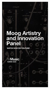 5.5K views · 53 reactions | The Moog Artistry & Innovation Panel is now LIVE!  Tune in to this incredible discussion on some of the most inspiring creations, experiences, and decade spanning careers that have been impacted by Moog instruments. https://youtu.be/KLR-TX4hiFQ | Moog Music | Facebook