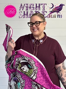 Welcome to Nightshade Deja Vu 💖🖤 Happy Tuesday and Happy New Year!! Today is a fabric launch day and we plan to start 2023 off with a bang! So with that being said: Welcome to #TulaPinkNightshade Deja Vu! I am so excited for the second Fabric Collection under my Deja Vu category for FreeSpirit Fabrics! What is “Deja Vu” you may ask? It’s a new program (2nd year) that we developed to solve a issue we were facing. How do we revisit older out of print collections while protecting both the existin