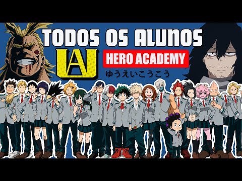 ALL STUDENTS AT U.A. HIGH SCHOOL!! | My Hero Academia