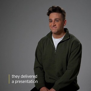 From standing up in class to standing in front of a client, delivering a presentation can be a nerve-wracking experience. Our apprentices shared with us what their first presentation was like – and the confidence boost it gave them. Find out more about our apprenticeship programmes at ukcareers.ey.com/apprentices. | EY Careers | Facebook
