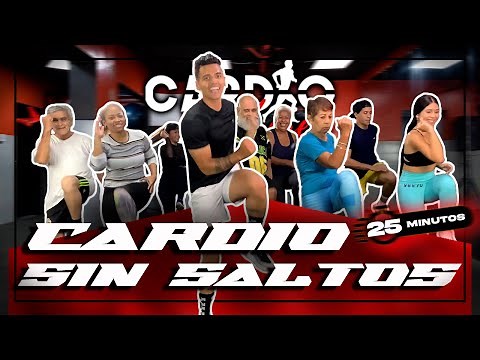 CARDIO Sin SALTOS Para Perder Peso Rápido | CARDIO Sin IMPACTO para PRINCIPIANTES 25 Minutos