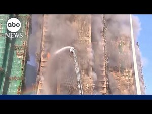 Hong Kong high-rise fire leaves dozens dead, hundreds unaccounted for