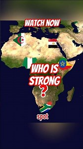 strongest country in Africa #country #facts #strong