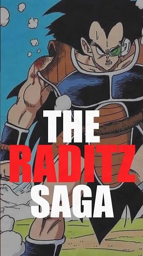 The Raditz Saga in 1 Minute! (Dragon Ball Z)