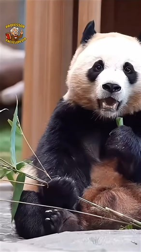 Professor Encyclopedia on Instagram: "Pandas Shouldn’t Exist… Yet They Do 🐼 Pandas look soft, slow, and harmless—but their survival story is one of the strangest in evolution. From eating 12–38 kg of bamboo daily to having the bite force of a lion, pandas are full of biological contradictions. Cute on the outside. Built for survival on the inside. • Pandas are classified as carnivores, yet 99% of their diet is bamboo • They spend up to 14 hours a day eating just to survive • A panda’s bite forc