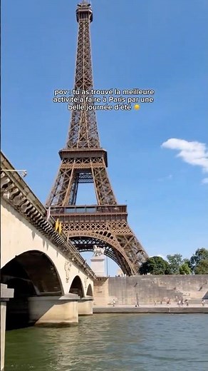 La meilleure activité à faire à Paris par une belle journée d’été ☀️