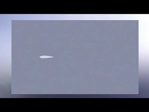 ✅💯✅ Solidwork Model for Ansys # 3 : 2D Simple Airfoil NACA 2421
