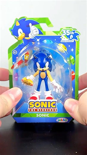 mini chilidog Sonic figure unbox and review 📦