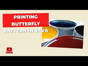 Java Butterfly Pattern Code - Learn to Print a Symmetrical Butterfly with Stars