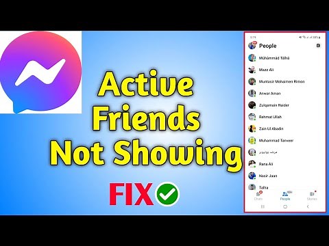 How Fix Messenger Online Friends Not Showing - messenger active now not showing