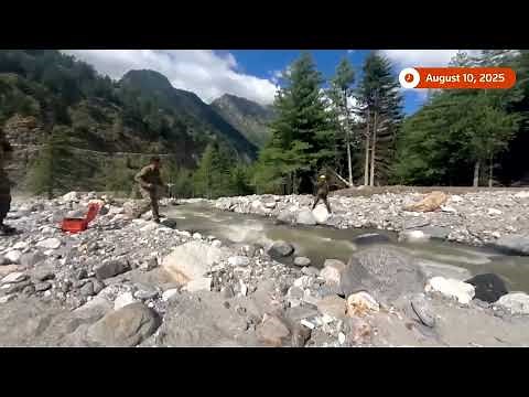 Rescue operations underway after flash floods hit India’s Dharali | REUTERS