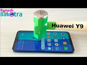 Huawei Y9 Screen Scratch Test