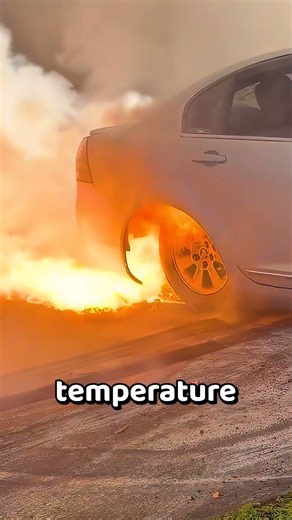Can Car Tires Actually Catch Fire? 😳 (@Mythbusterstvshow)