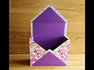 SVG file to cut a very large envelope box with upright or folding lid, through Design Space.