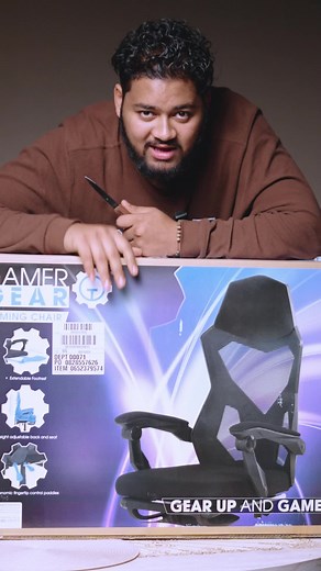 Unboxing it was super fun, and the setup was quick and easy. Why I Love It! Maximum Comfort: Perfect for long editing sessions and intense gaming marathons. Ergonomic Design: Keeps my posture in check while I hustle. Sleek Look: Fits right into my workspace vibe! If you’re looking for comfort, style, and functionality, this chair has it all. Stay tuned for more productivity and gaming setups coming your way! What’s your must-have gear for your workspace? Drop your recommendations below! #Unboxin