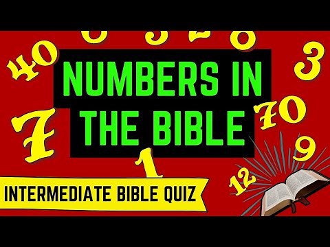 Do you know these numbers☝️(and what they mean?)🤔 | Bible Quiz