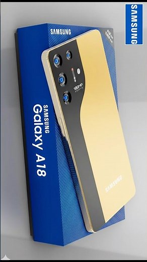 Samsung Galaxy A18 5G - 16GB + 1TB | 9000mAh,144Hz Display | Best Gaming & Camera Phone #shopping