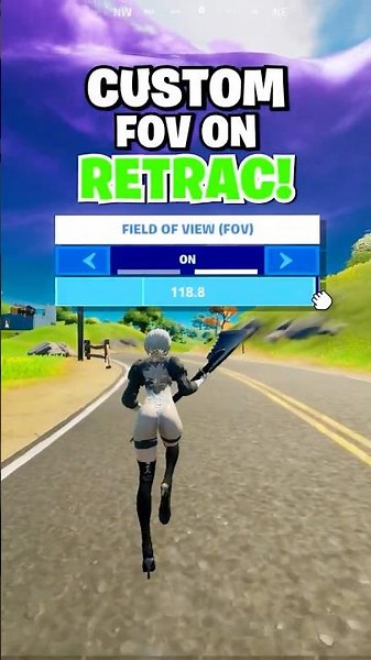 How To Set A Custom FOV On Fortnite!