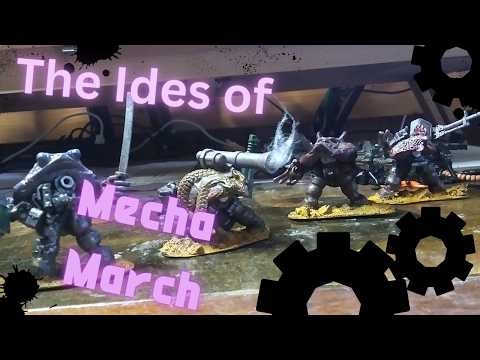 Teenage Mutant Mecha Turtles: Shell Shock Brigade #diy #scratchbuild #mechs #minis #tabletop