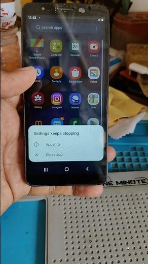 How to fix All app keep stopping Error Android Phone Fix settings keeps stopping problem solve