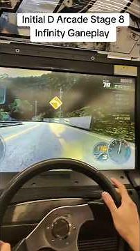 Initial D Arcade Stage 8 Infinity Short Gameplay! #initiald #initialdstreetstage #shorts