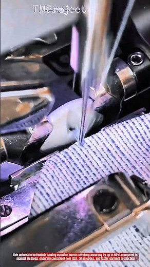 Innovation Automatic Buttonhole Sewing Machine: Precision Stitching Flow