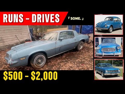 $500–$2,000 PROJECT CAR FINDS on FACEBOOK MARKETPLACE!