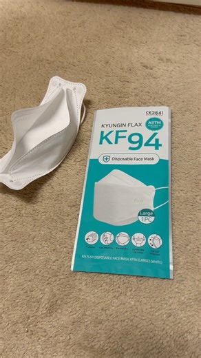 Watch KF94 disposable mask features on Amazon Live