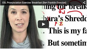 Ben Franklin Exercise®: Breakfast (Study American English) - Rachel's English